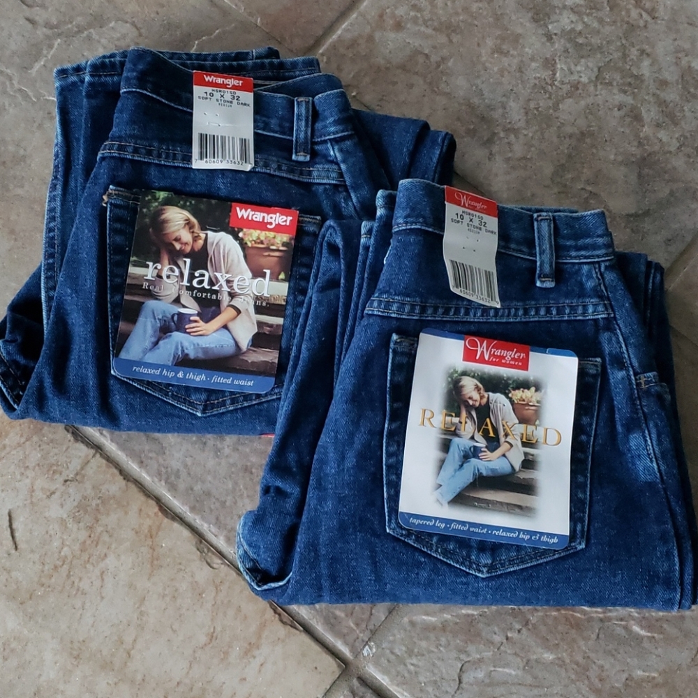 Bundle of 2 Wrangler Jeans NWT